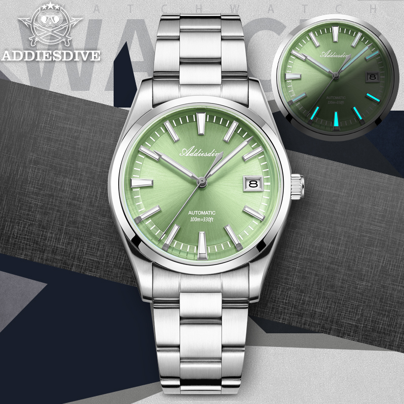 Stainless Bracelet Diver - ADDIESDIVE High Quality Automatic Man Watch