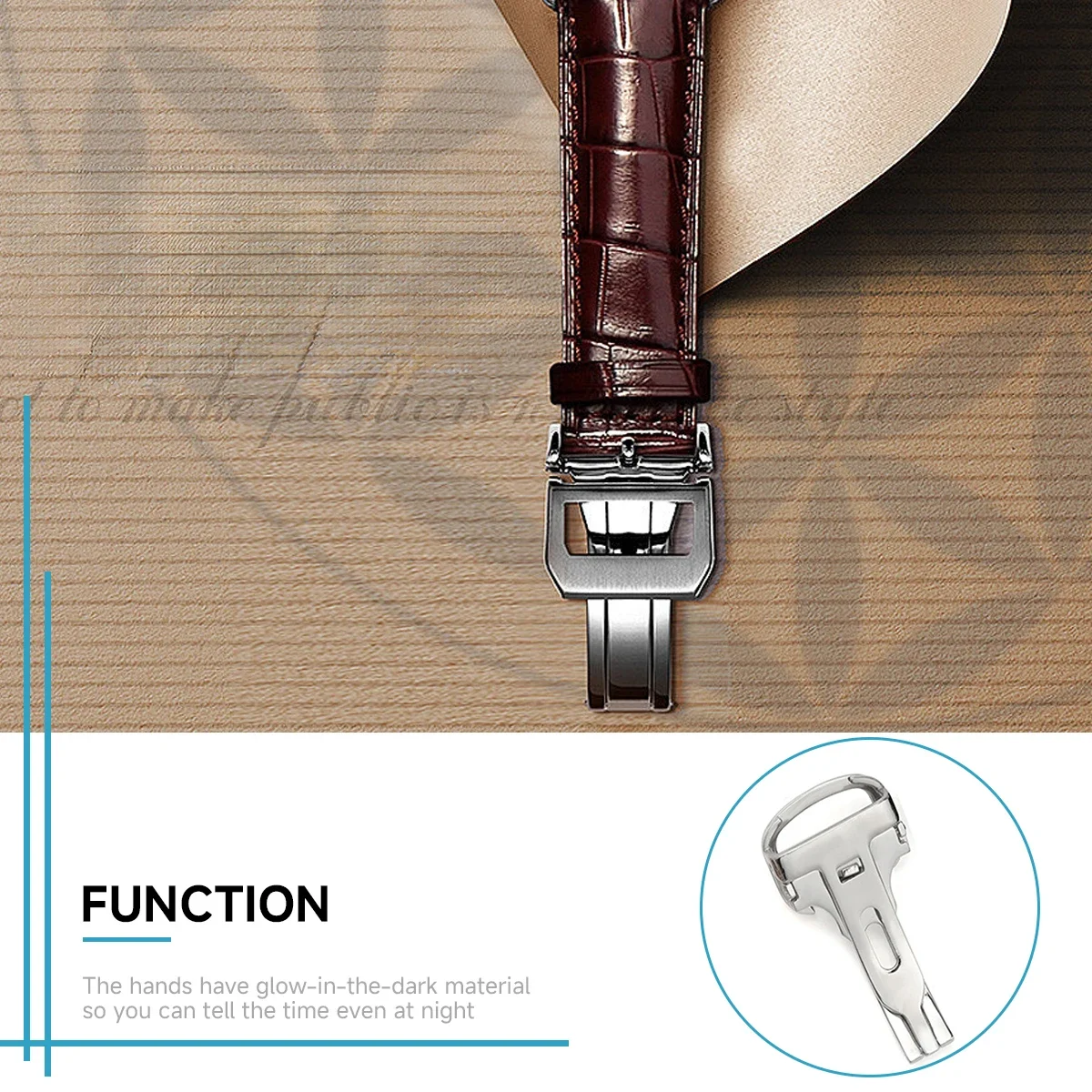 hot Watch Buckle Stainless Ste – Butterfly Clasp Deployant recenzja i cena