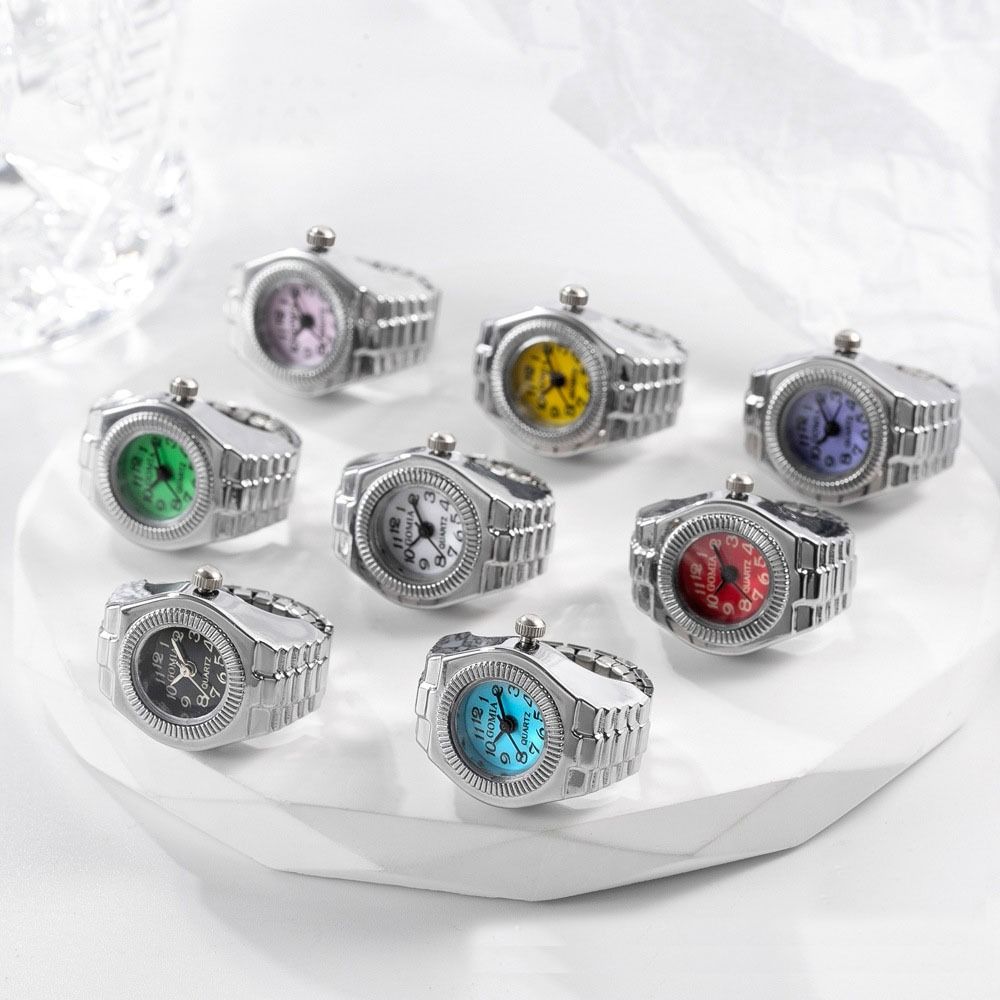 Punk Mini Finger Watch Rings C – Canvas Strap Watch recenzja i cena