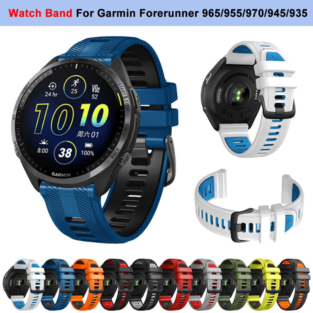 For Garmin Forerunner 965 955  – Silicone Watch Band 22Mm recenzja i cena