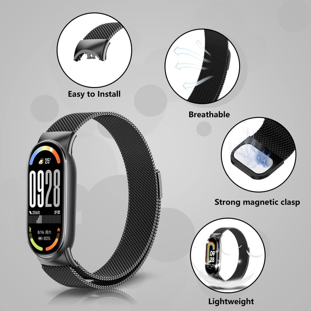 Magnetic Straps for Xiaomi mi  – Milanese Loop Magnetic recenzja i cena