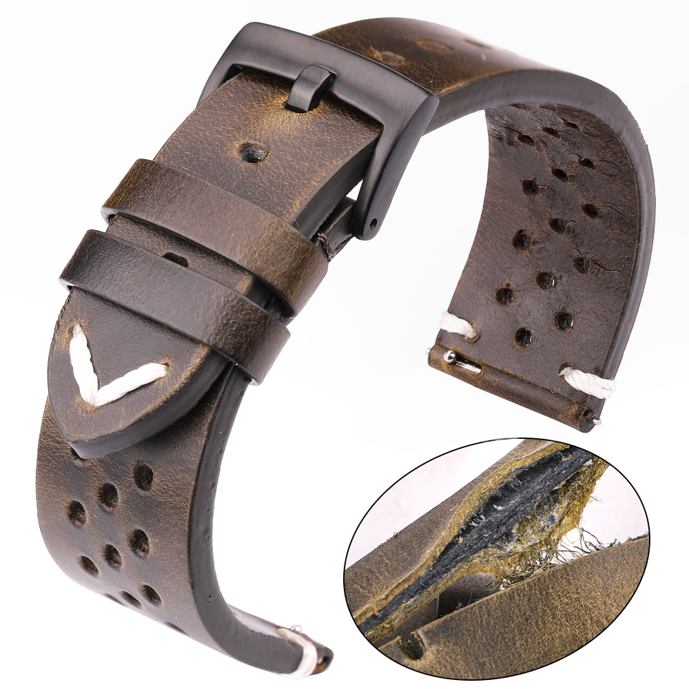 Breathable Genuine Leather Qui – Nato Strap Nylon recenzja i cena