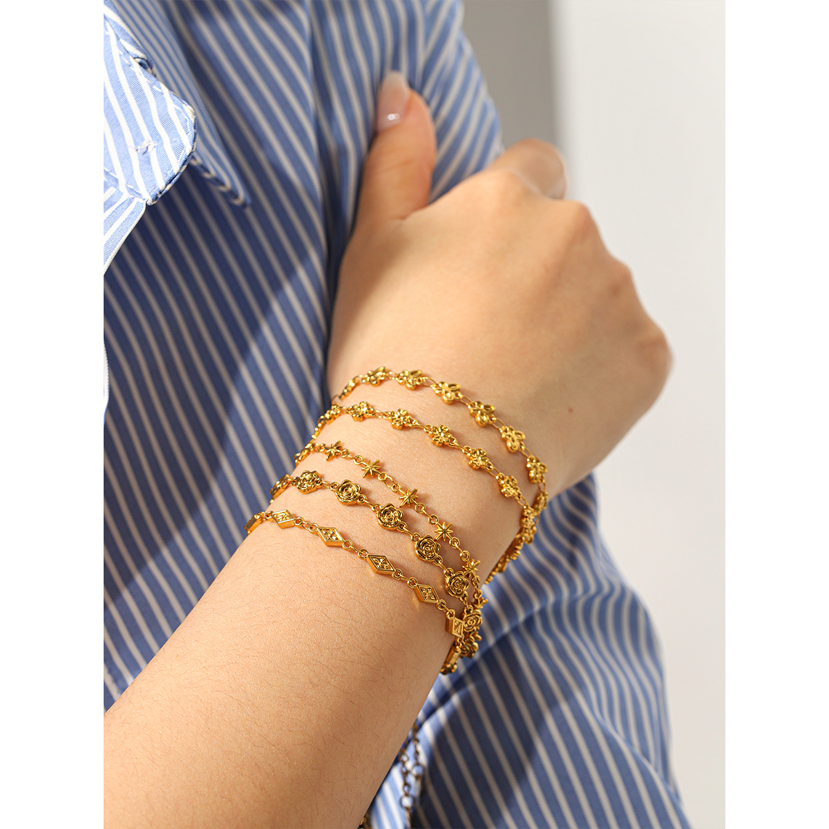 Butterfly Flower Charm Bracele – Butterfly Clasp Deployant recenzja i cena