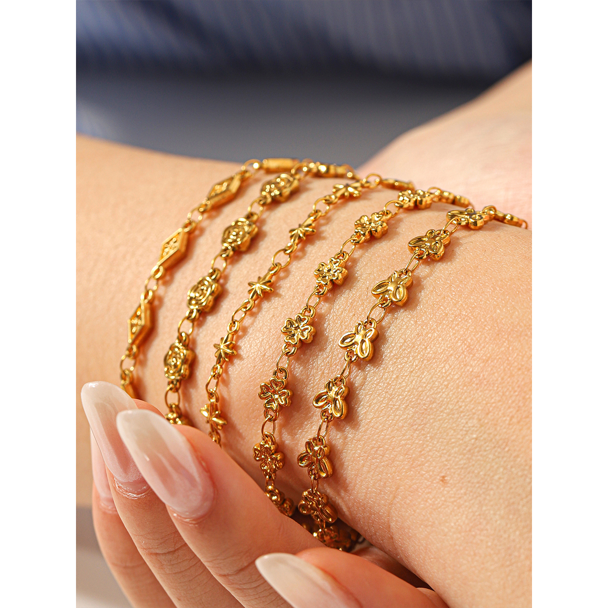 Butterfly Flower Charm Bracele – Butterfly Clasp Deployant recenzja i cena