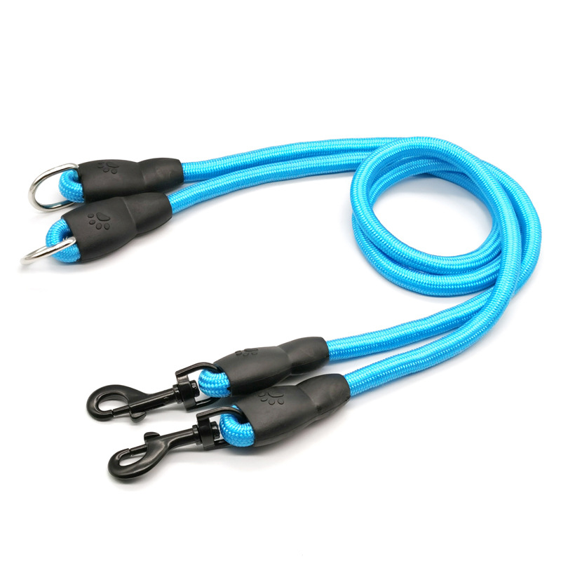 Dog Leash Double Leashes for D – Leather Strap Quick Release recenzja i cena