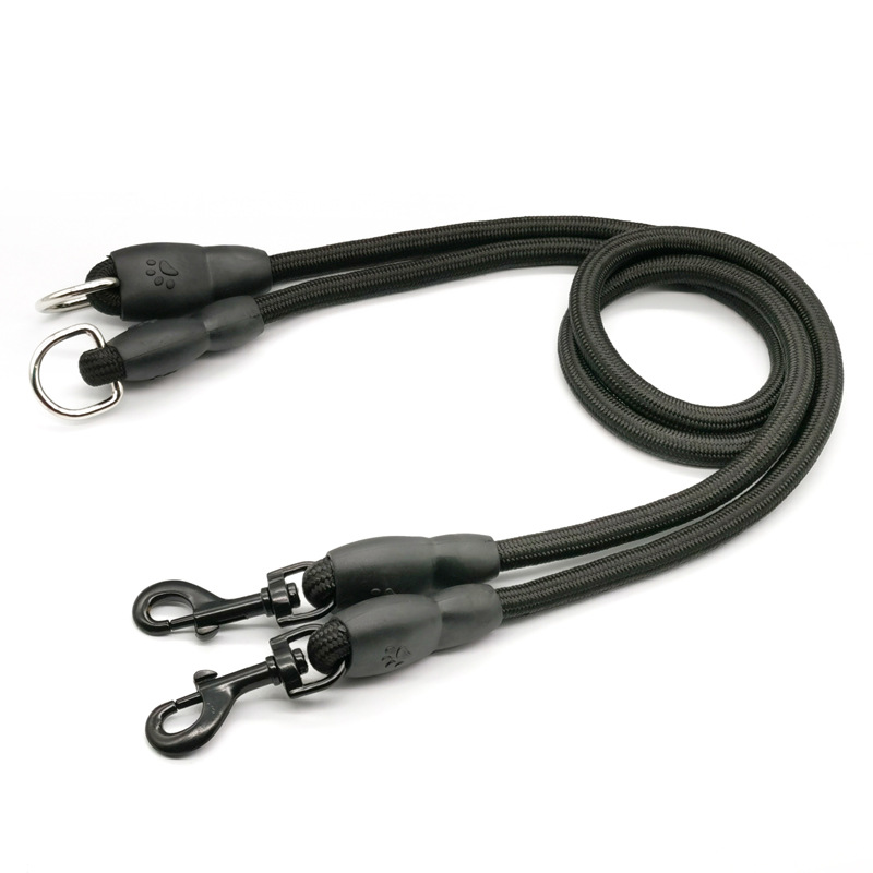 Dog Leash Double Leashes for D – Leather Strap Quick Release recenzja i cena