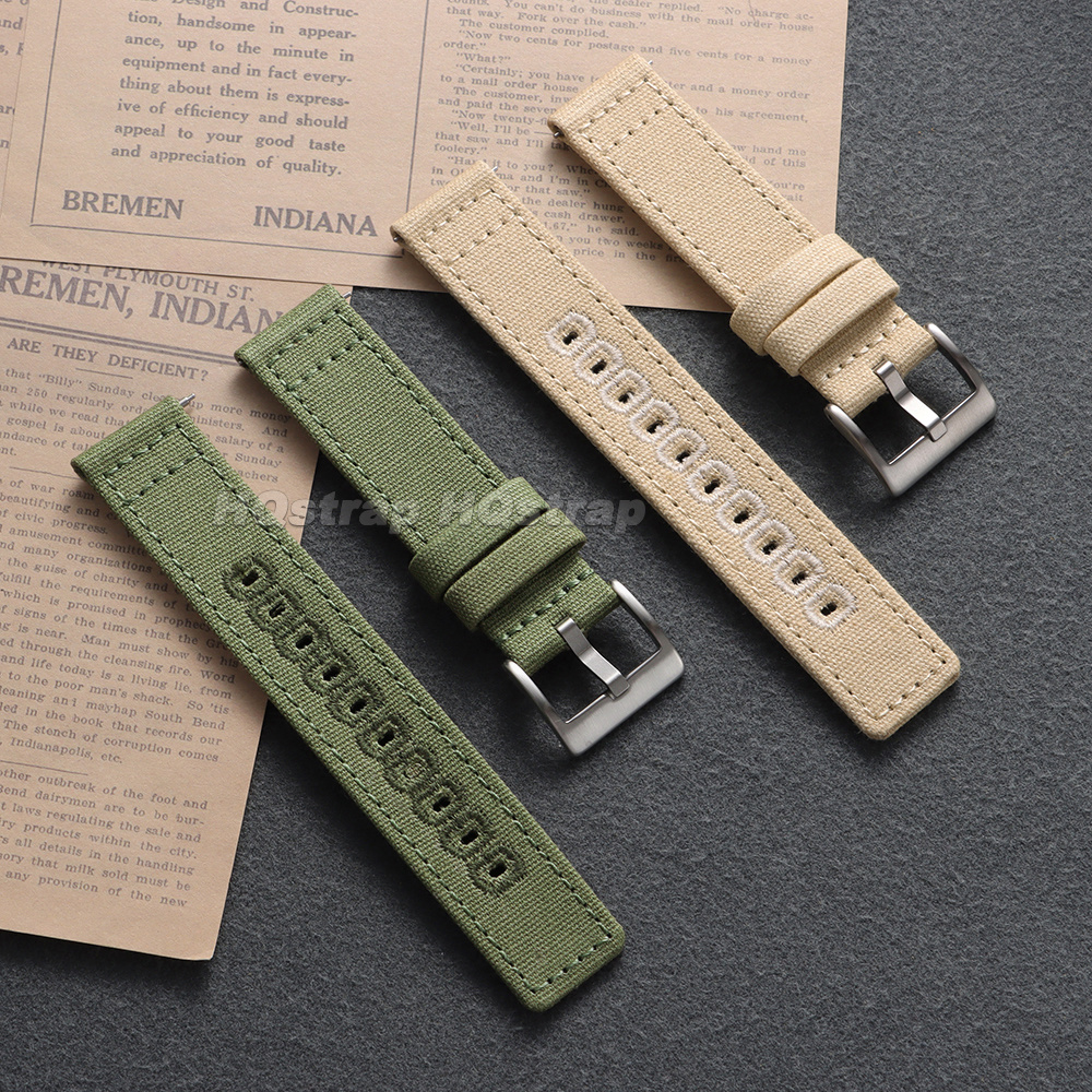 Nylon Canvas Watch Strap 18mm  – Canvas Strap Watch recenzja i cena
