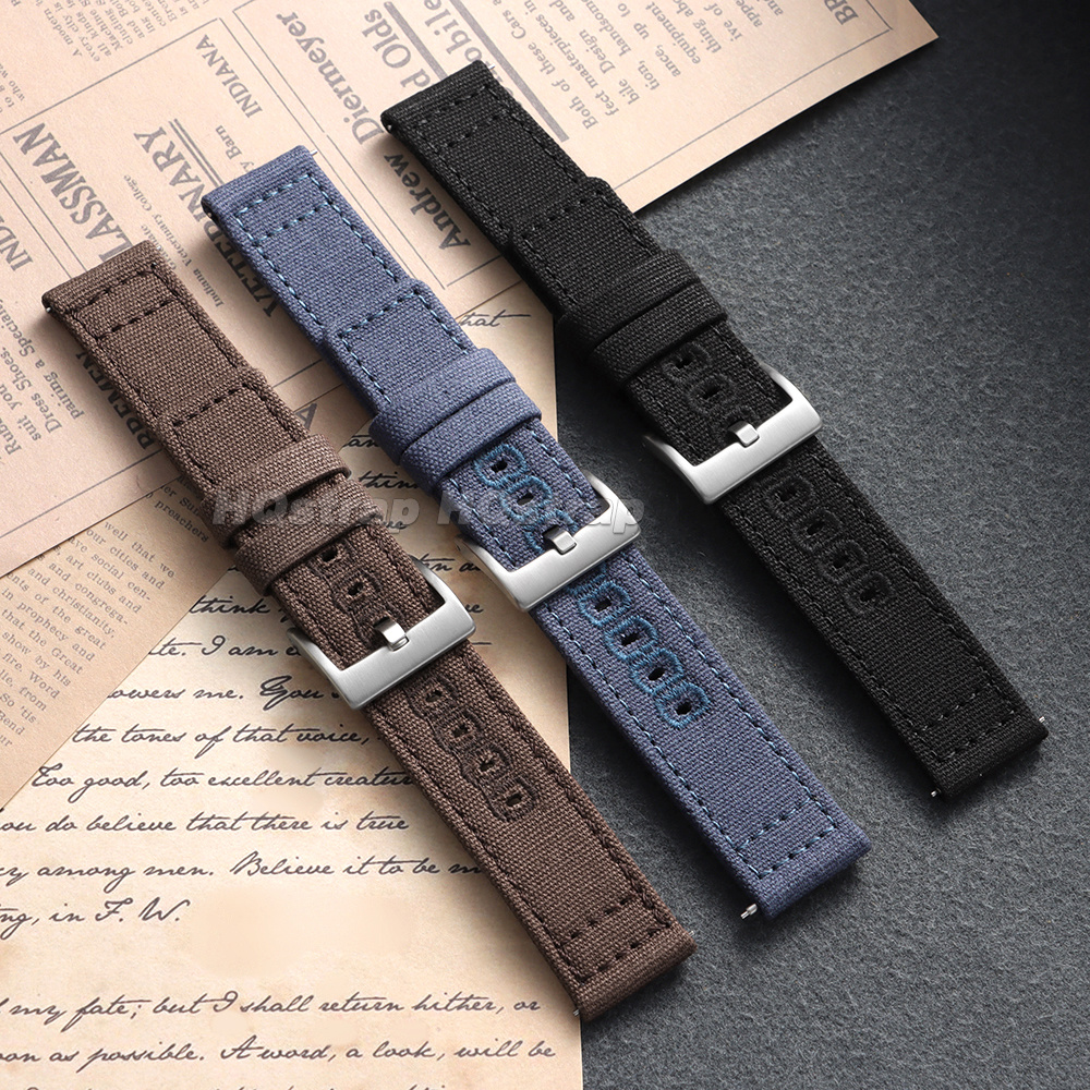 Nylon Canvas Watch Strap 18mm  – Canvas Strap Watch recenzja i cena
