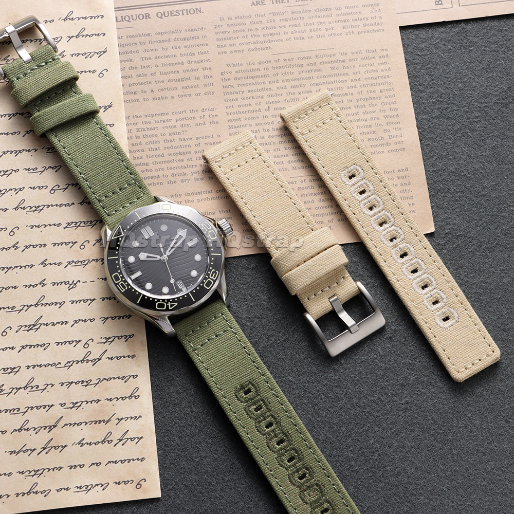 Nylon Canvas Watch Strap 18mm  – Canvas Strap Watch recenzja i cena