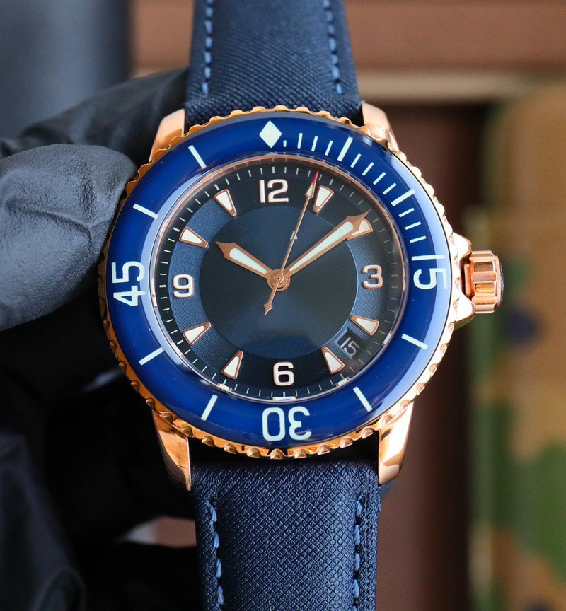 Customized watch, 42mm, sapphi – Canvas Strap Watch recenzja i cena