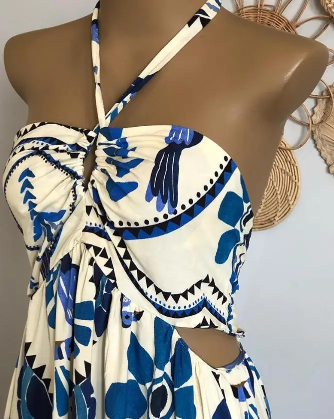 Summer Dress Woman  Vintage Tr – Tropic Strap Vintage recenzja i cena