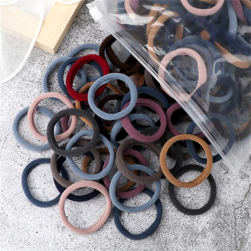 50PCS/Set Women Girls Basic Ha – Silicone Band Women recenzja i cena
