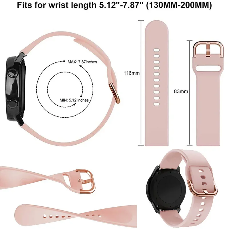 20mm 22mm Watch Strap For Amaz – Silicone Watch Band 22Mm recenzja i cena
