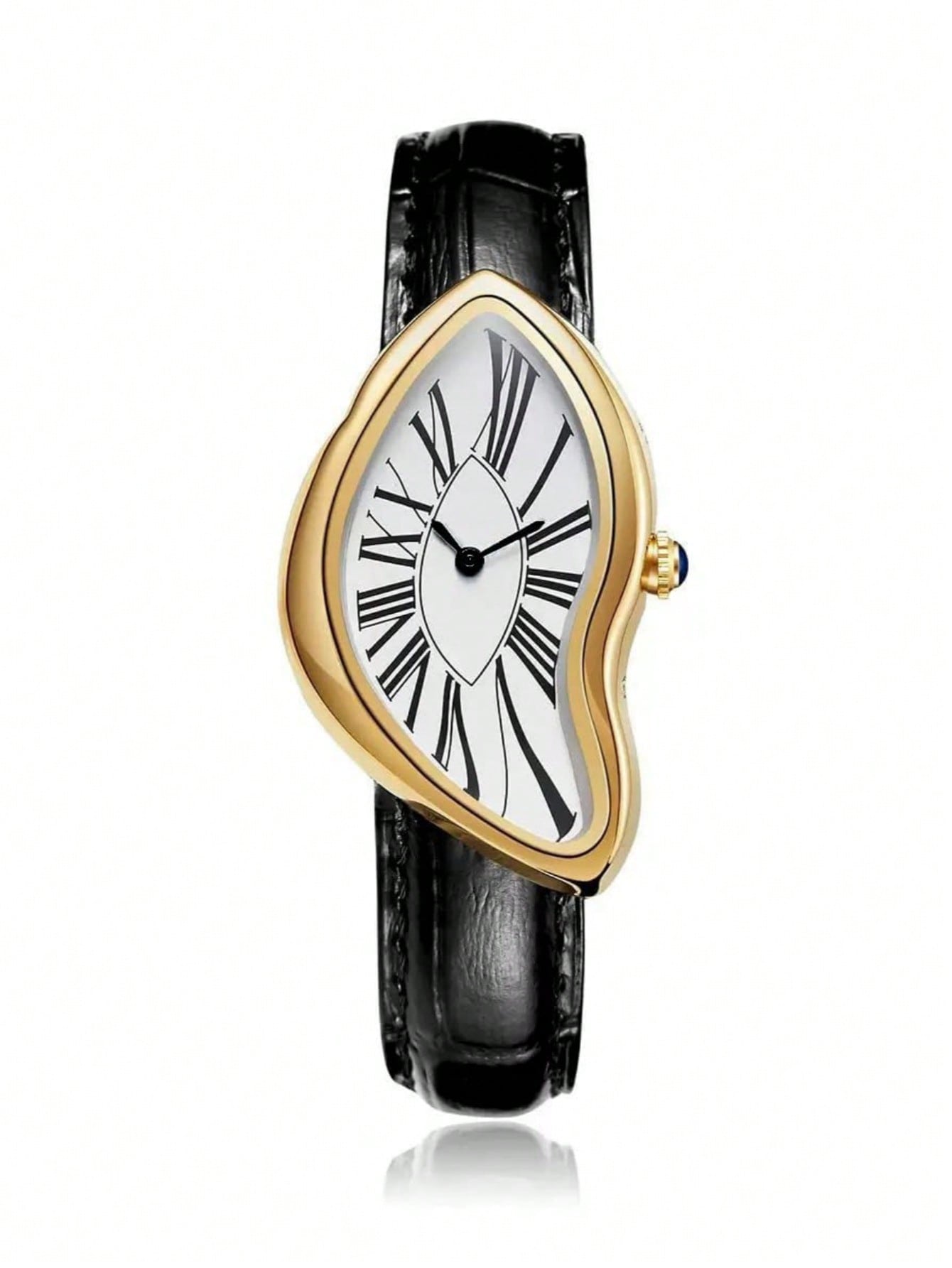 Creative Melt Luxury Watch for – Leather Watch Band Men recenzja i cena