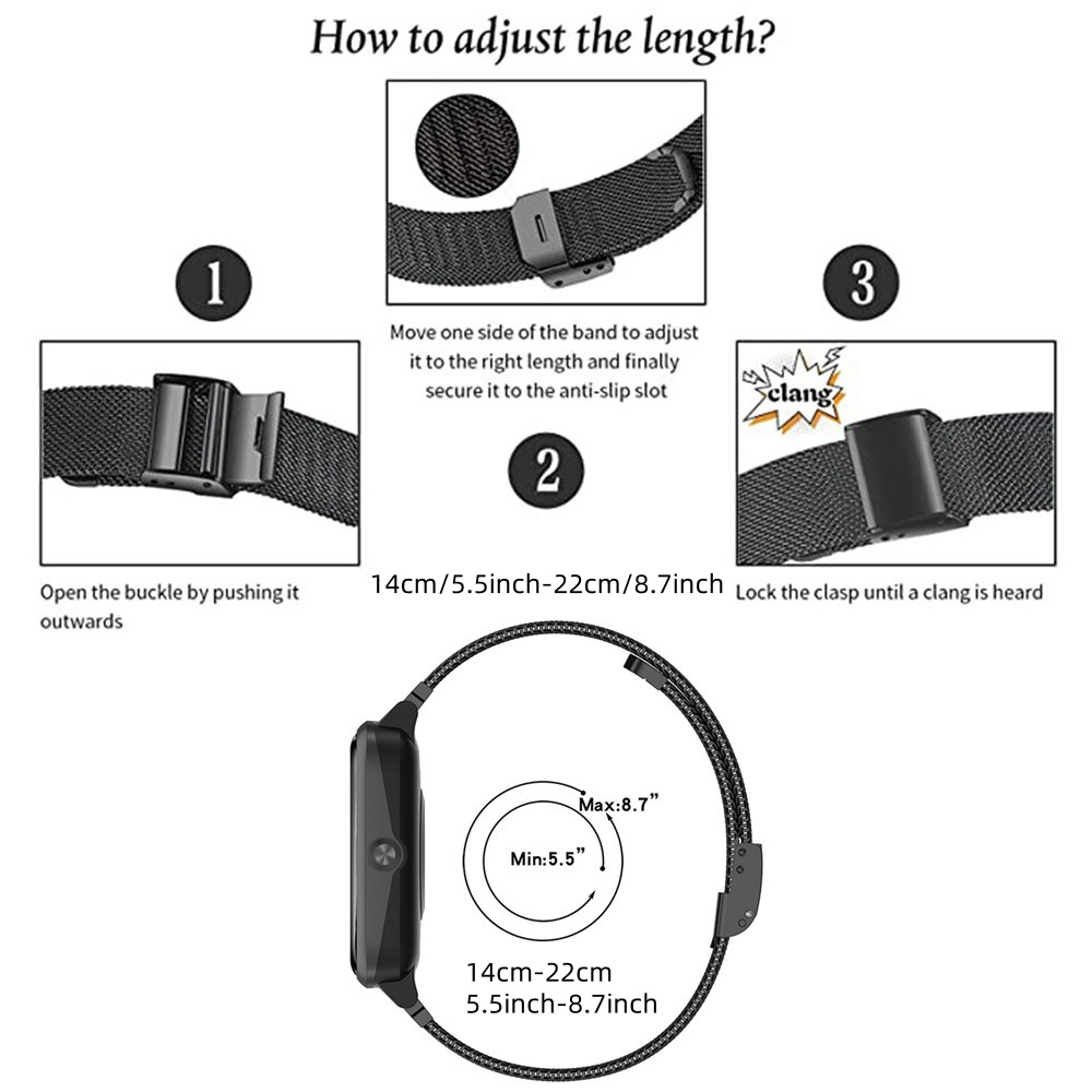 Metal Bands for Garmin Venu X1 – Mesh Strap Metal recenzja i cena