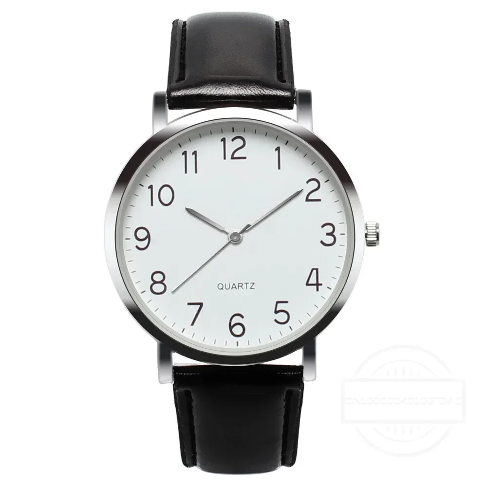 Men Watches Simple Business An – Leather Watch Band Men recenzja i cena