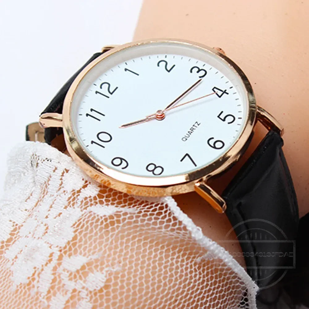 Men Watches Simple Business An – Leather Watch Band Men recenzja i cena