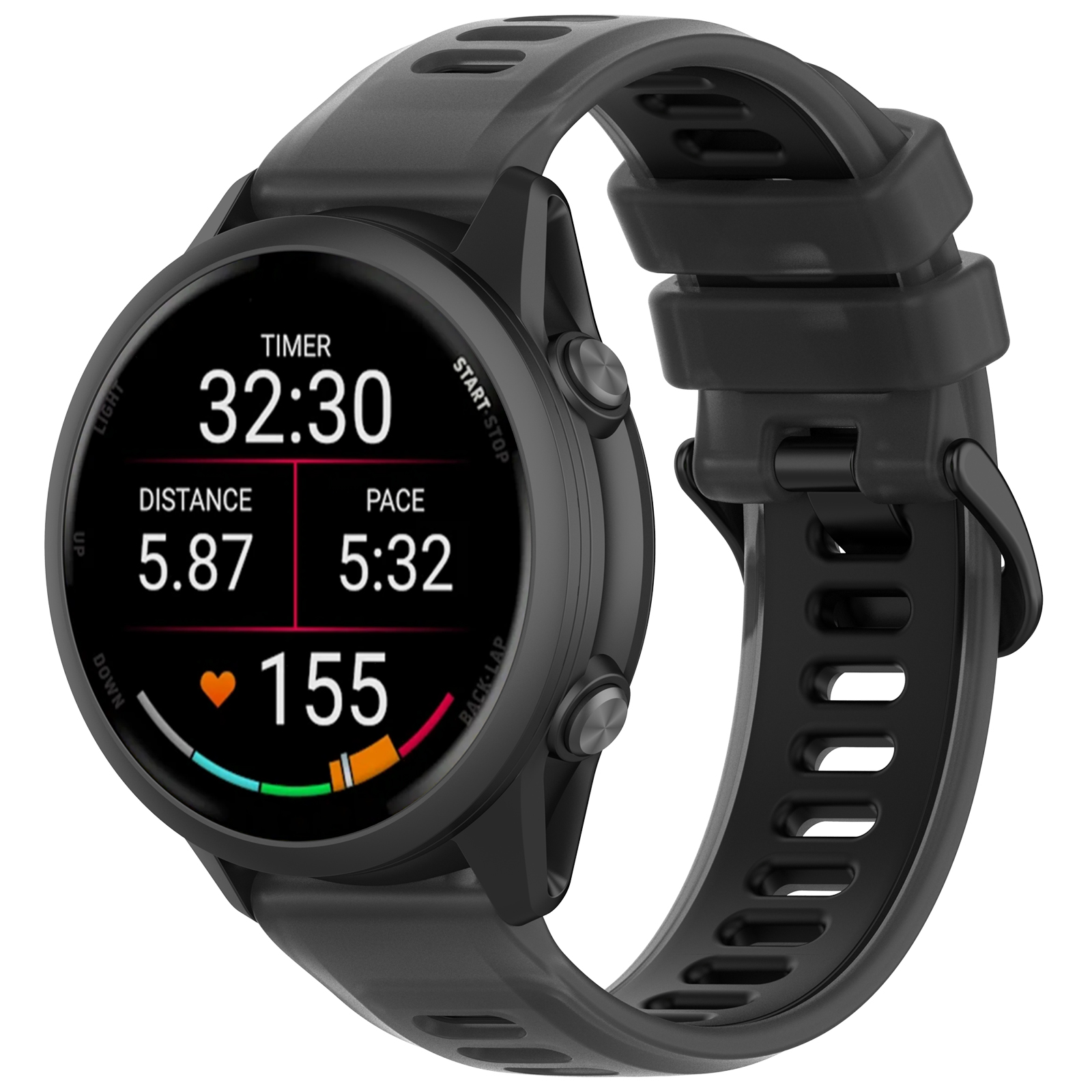 22mm 20mm Transparent Two-Tone – Silicone Watch Band 22Mm recenzja i cena