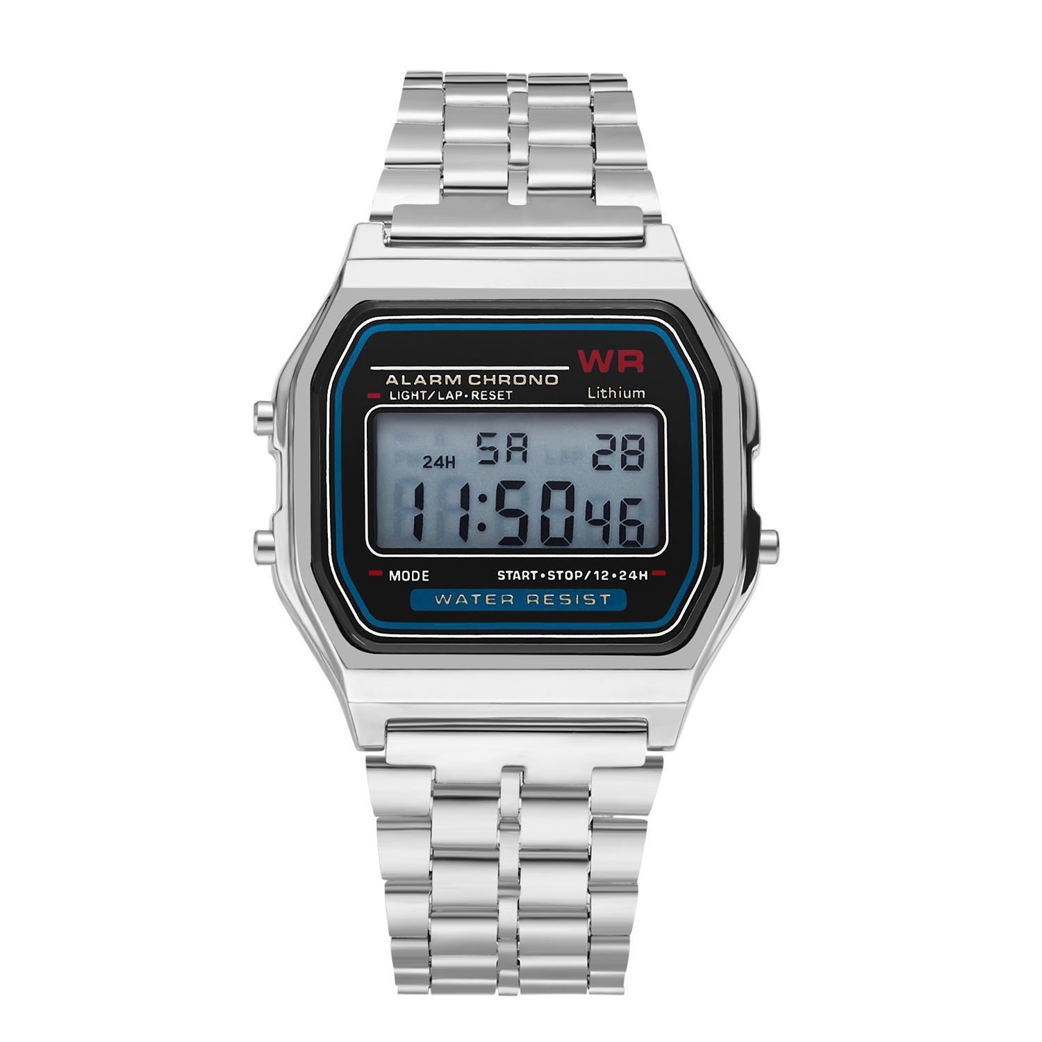 F-91W Steel Strap Watch Men Vi – Tropic Strap Vintage recenzja i cena