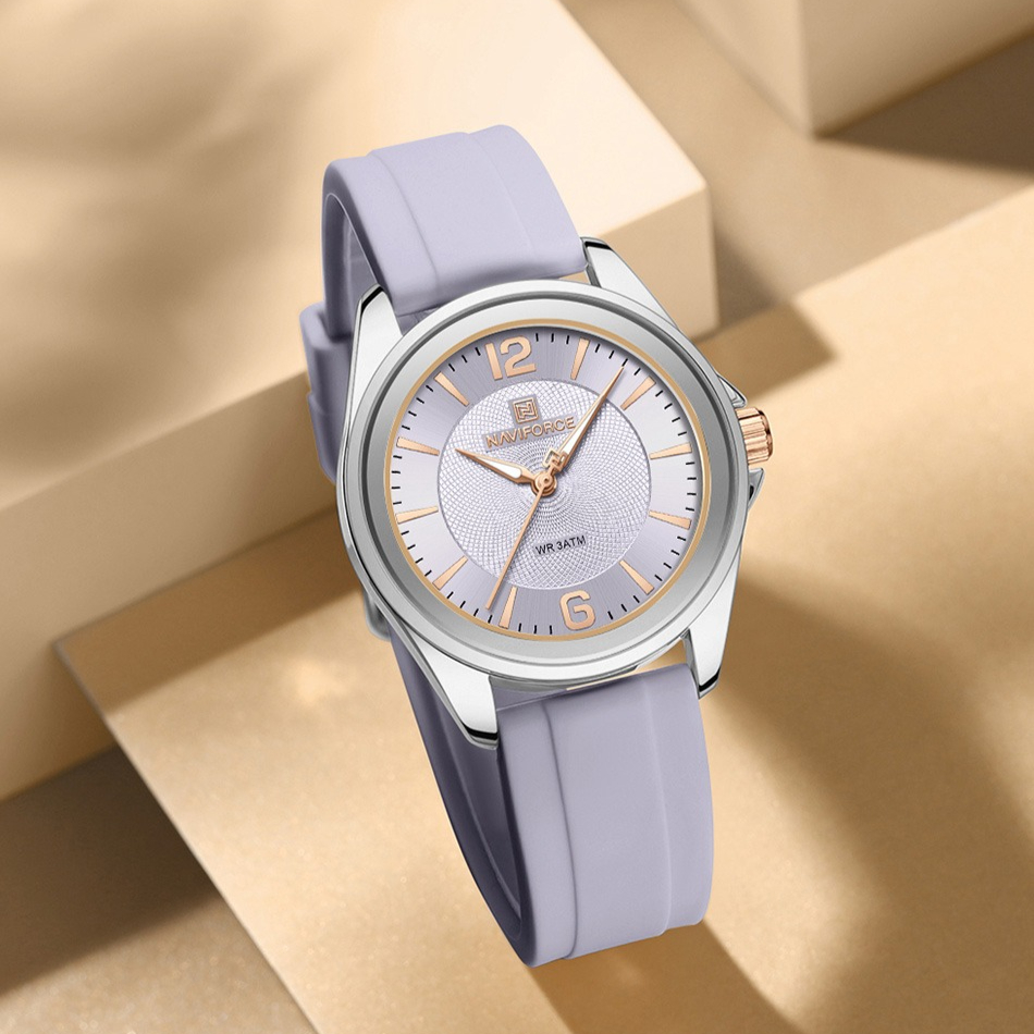 New Style NAVIFORCE Women's Wa – Silicone Band Women recenzja i cena