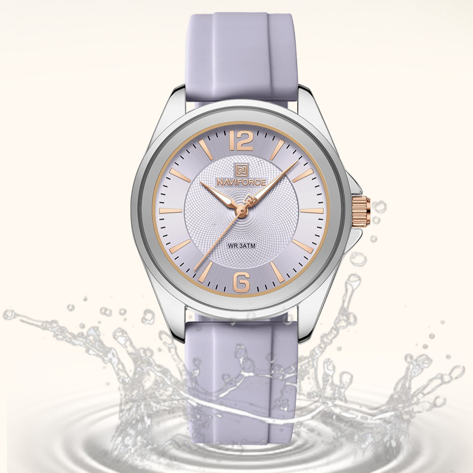 New Style NAVIFORCE Women's Wa – Silicone Band Women recenzja i cena