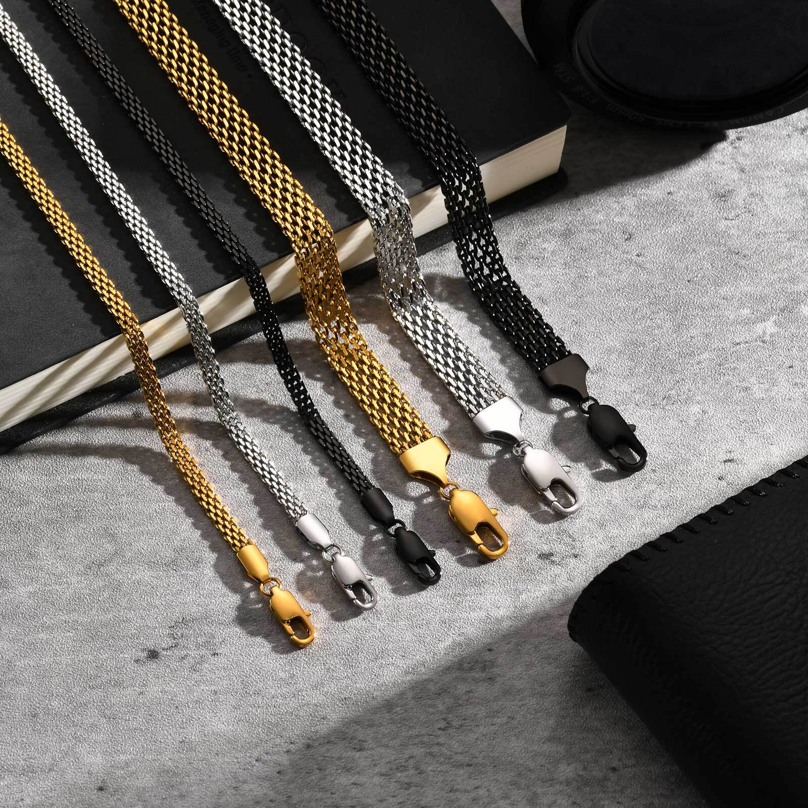 3/8mm Mesh Strap Chain Bracele – Mesh Strap Metal recenzja i cena
