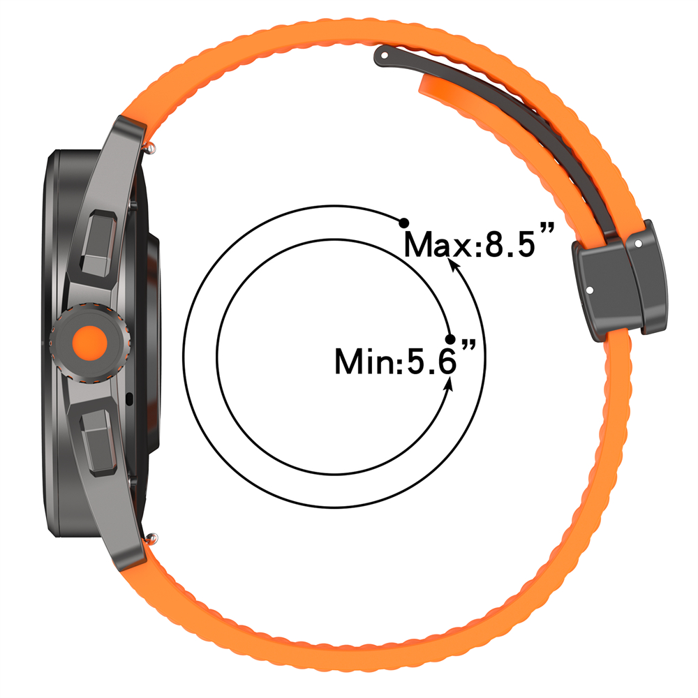 22MM Silicone Strap For HUAWEI – Silicone Watch Band 22Mm recenzja i cena