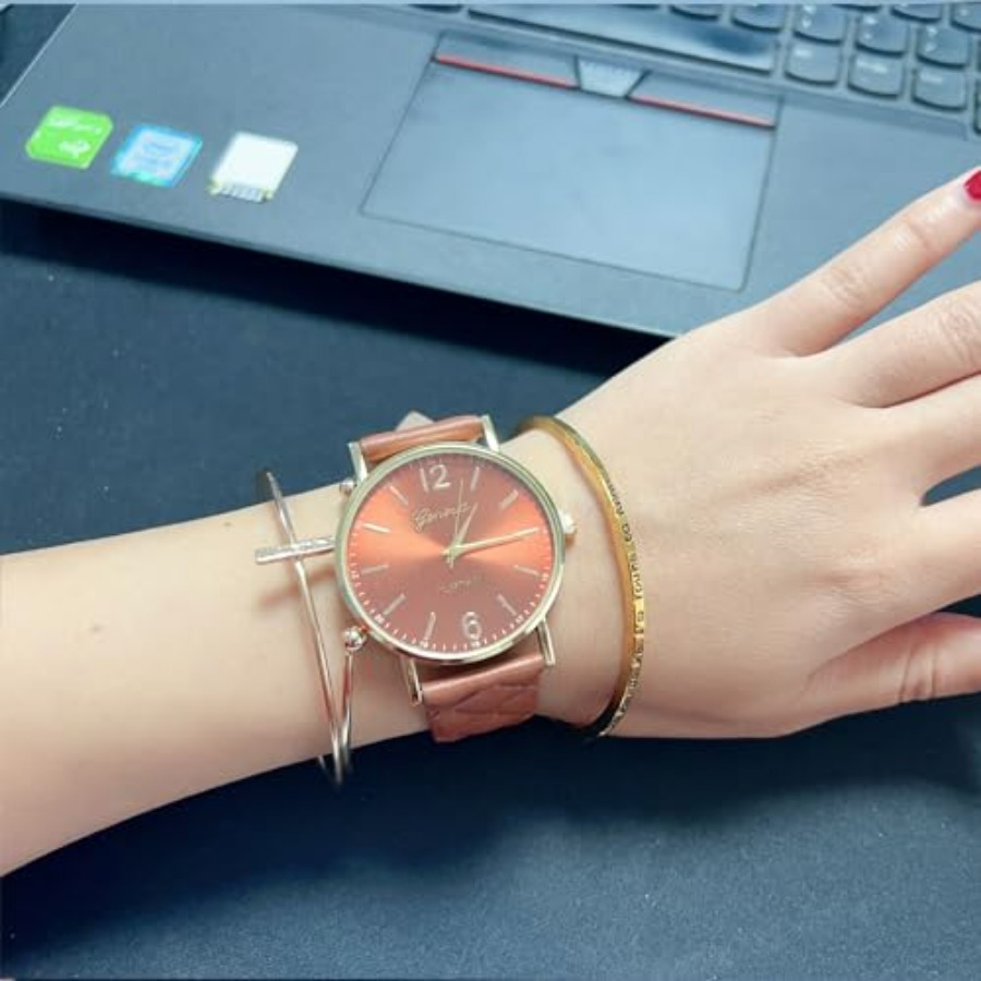 10 Pack Women Men Unisex Plati – Leather Watch Band Men recenzja i cena