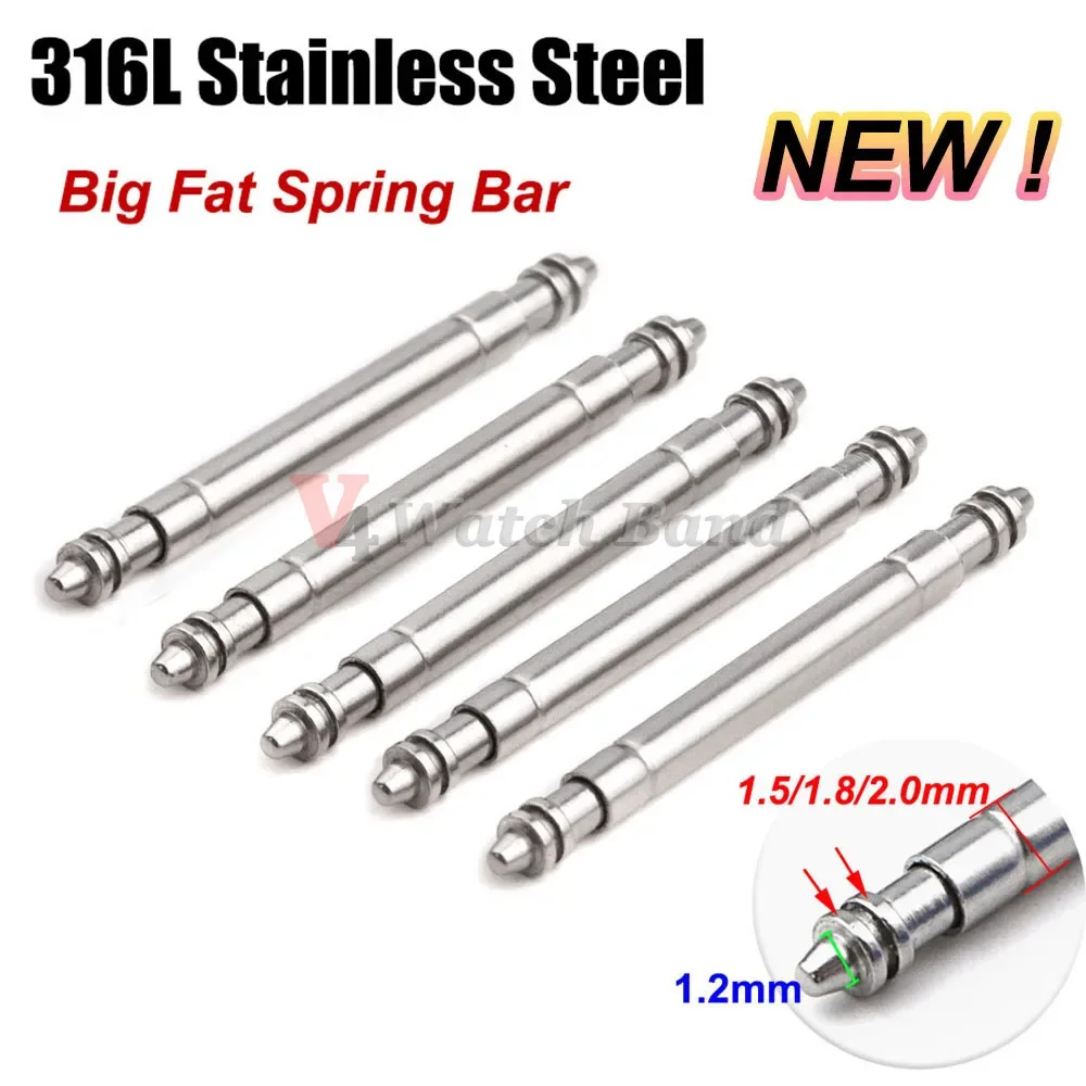 316L Stainless Steel Big Fat W – Spring Bar Tool Set recenzja i cena