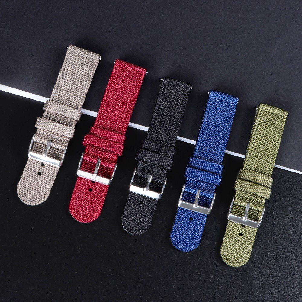 18 20 22 24mm Nylon Canvas Str – Nato Strap Nylon recenzja i cena