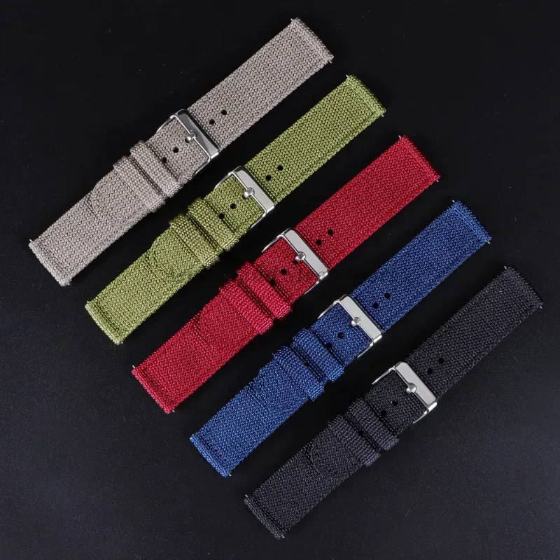 18 20 22 24mm Nylon Canvas Str – Nato Strap Nylon recenzja i cena