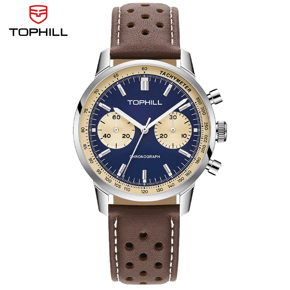 TOPHILL Vintage Racing Chronog – Tropic Strap Vintage recenzja i cena