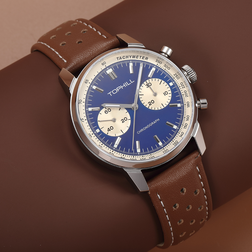 TOPHILL Vintage Racing Chronog – Tropic Strap Vintage recenzja i cena