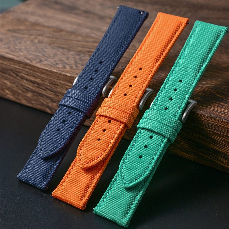 Oxford cloth watchband straps  – Leather Strap Quick Release recenzja i cena