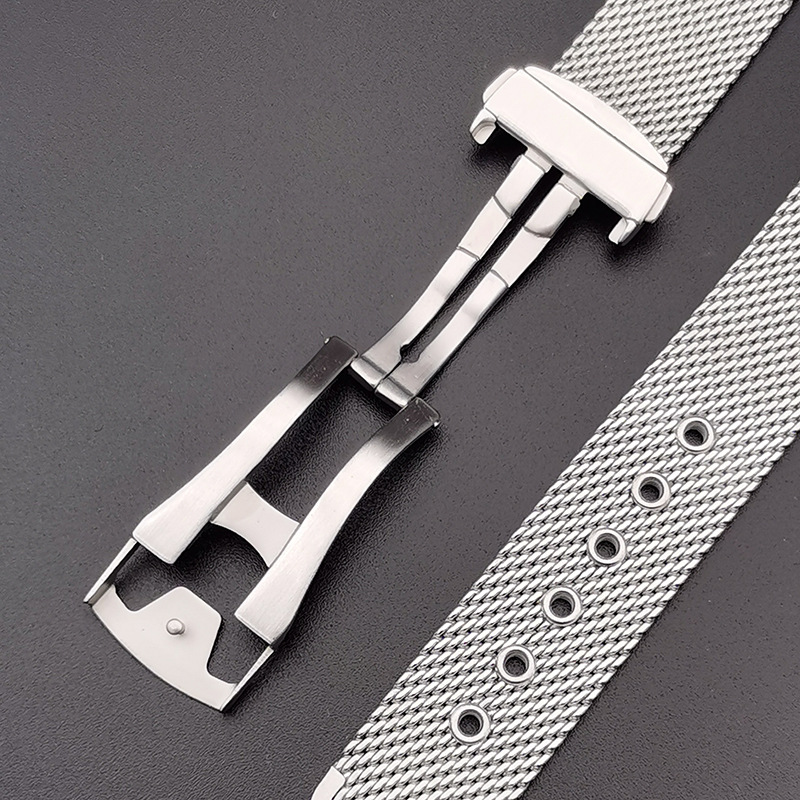 20mm 22mm solid Stainless Stee – Mesh Strap Metal recenzja i cena