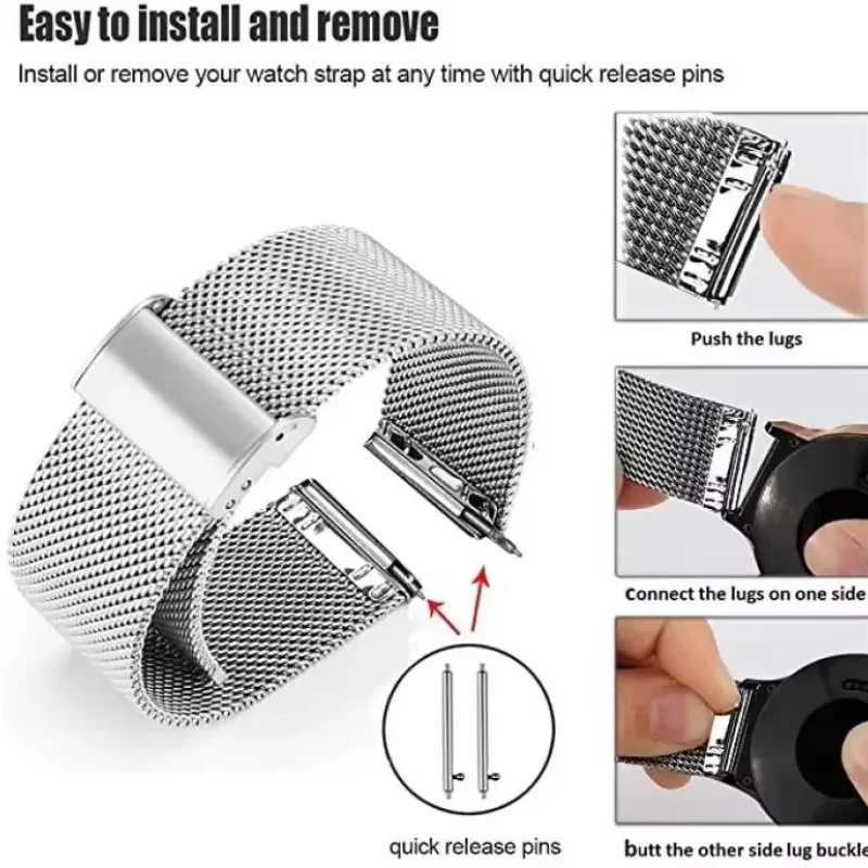 18mm Magnetic Milanese Bracele – Milanese Loop Magnetic recenzja i cena