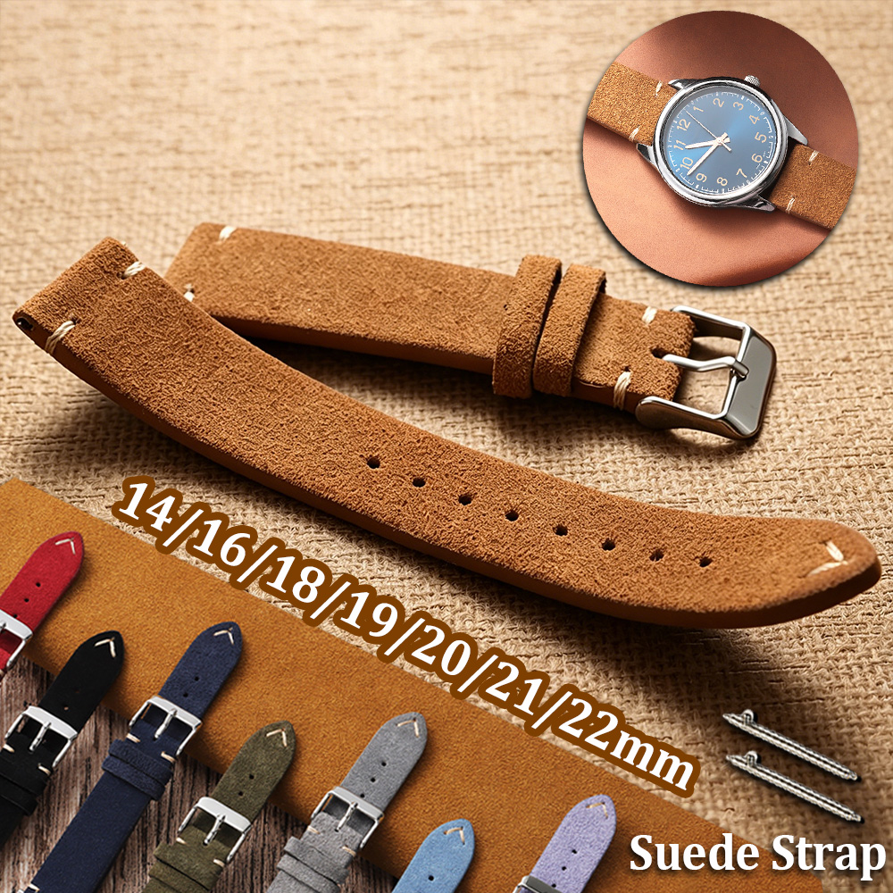 14 16 18 19 20 21 22mm Quick R – Suede Strap Watch recenzja i cena