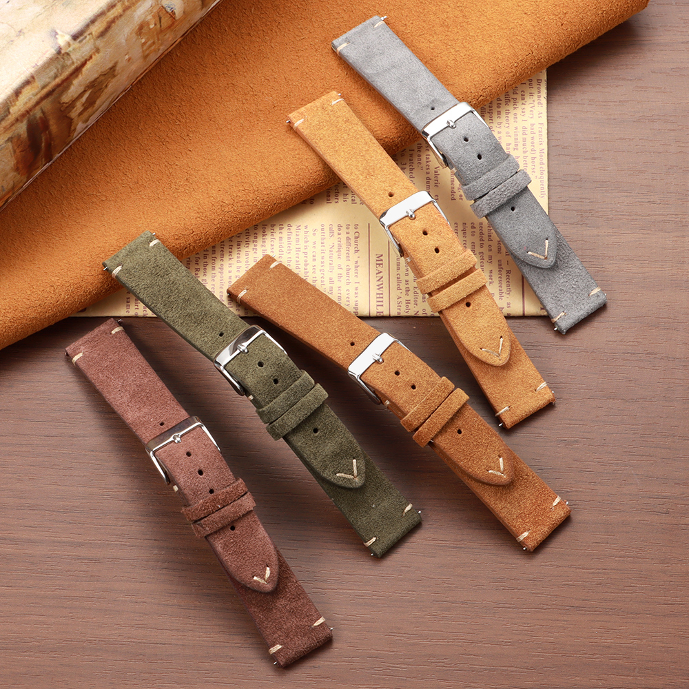 14 16 18 19 20 21 22mm Quick R – Suede Strap Watch recenzja i cena