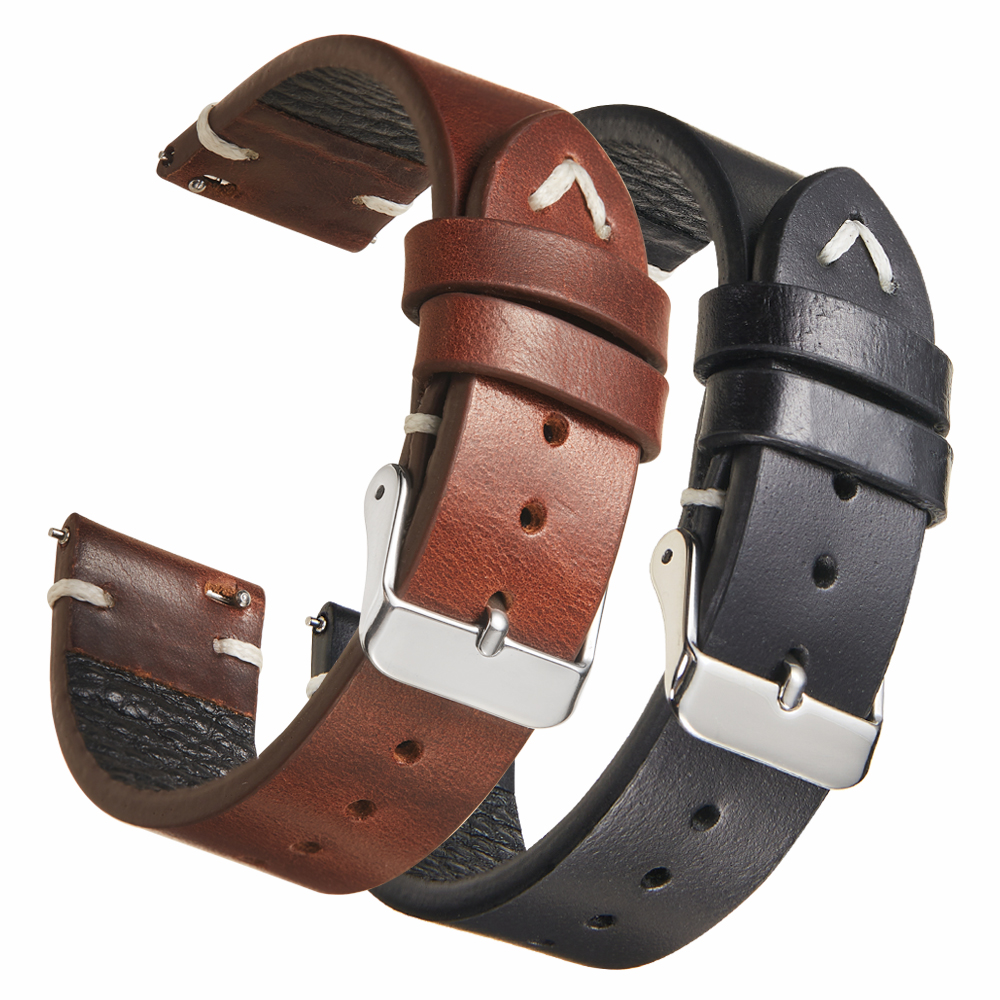 Vintage Genuine 18mm 19mm 20mm – Suede Strap Watch recenzja i cena