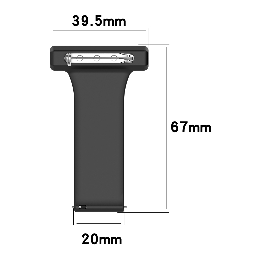 Pin Brooch Watch Strap 20MM 22 – Silicone Watch Band 22Mm recenzja i cena