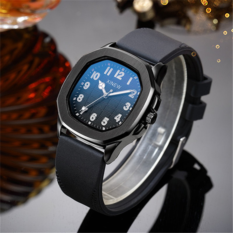1pc / lot Original XINEW Brand – Leather Watch Band Men recenzja i cena
