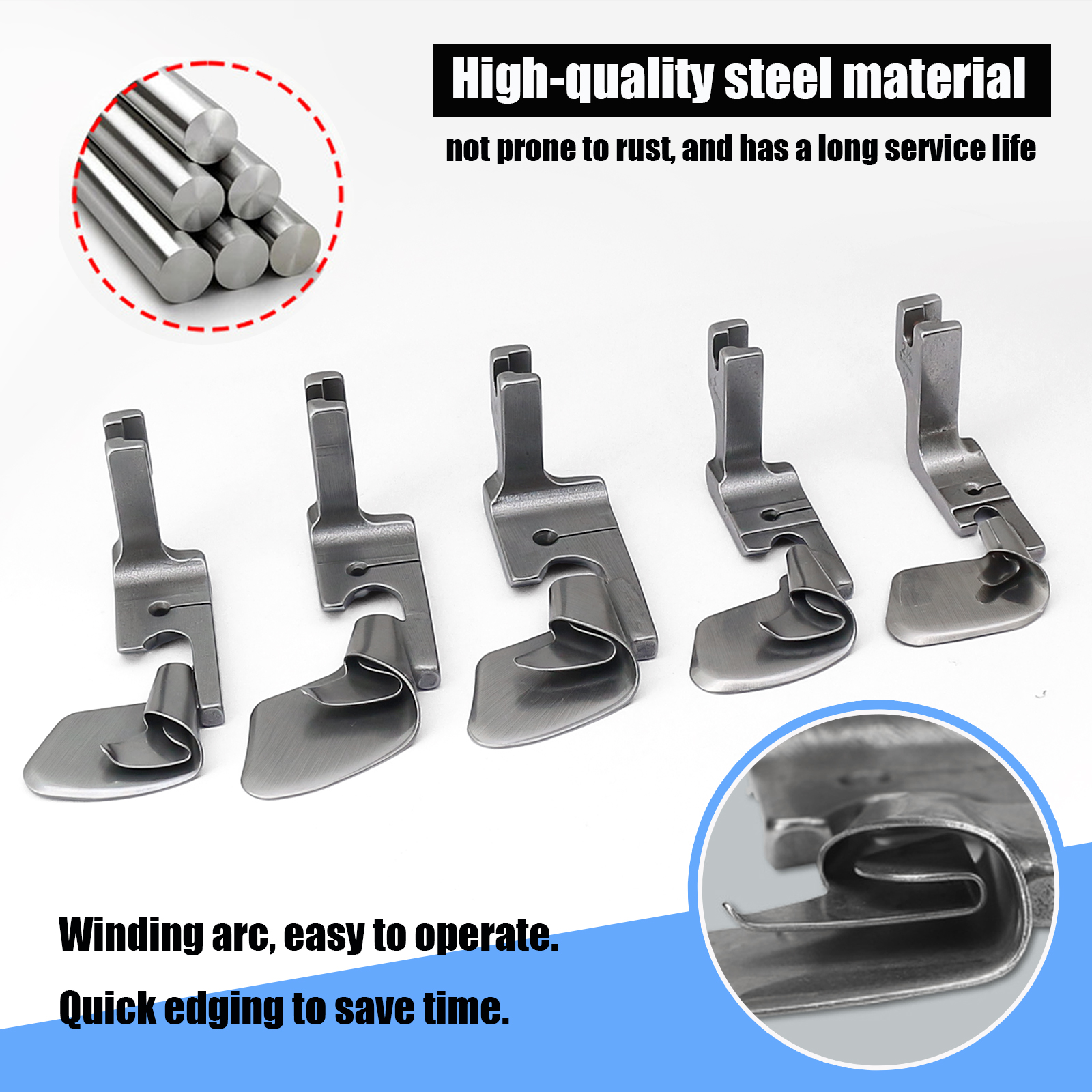 Curved Scroll Hemmer Foot 3.2- – Curved Spring Bar recenzja i cena