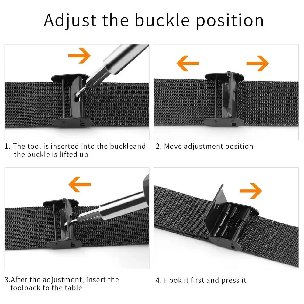 Metal Bands for Fitbit Versa 4 – Mesh Strap Metal recenzja i cena