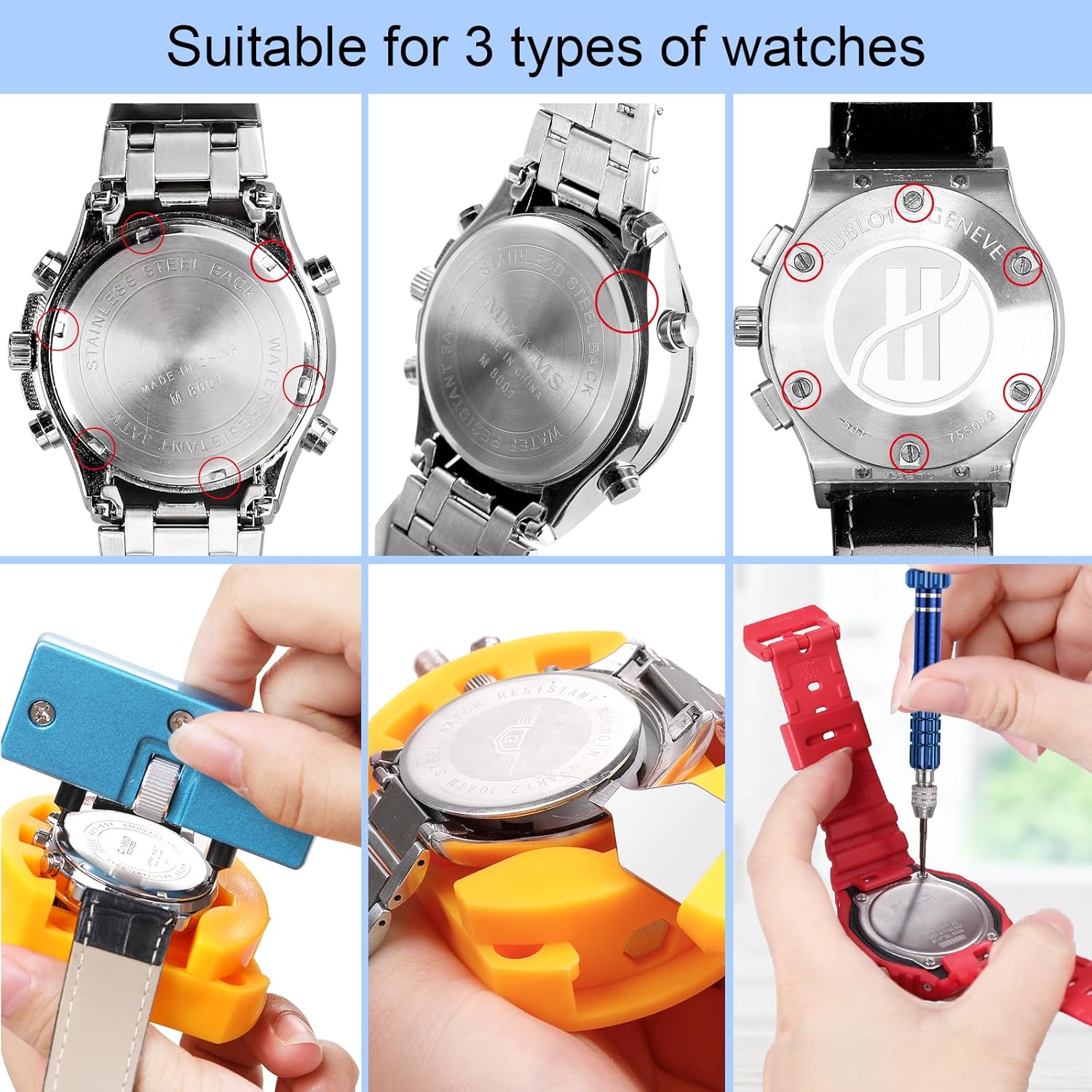 32 pcs Watch Battery Replaceme – Spring Bar Tool Set recenzja i cena
