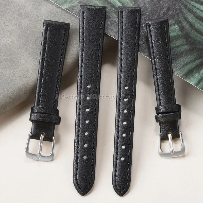 PU Leather Strap 10mm 12mm 14m – Suede Strap Watch recenzja i cena