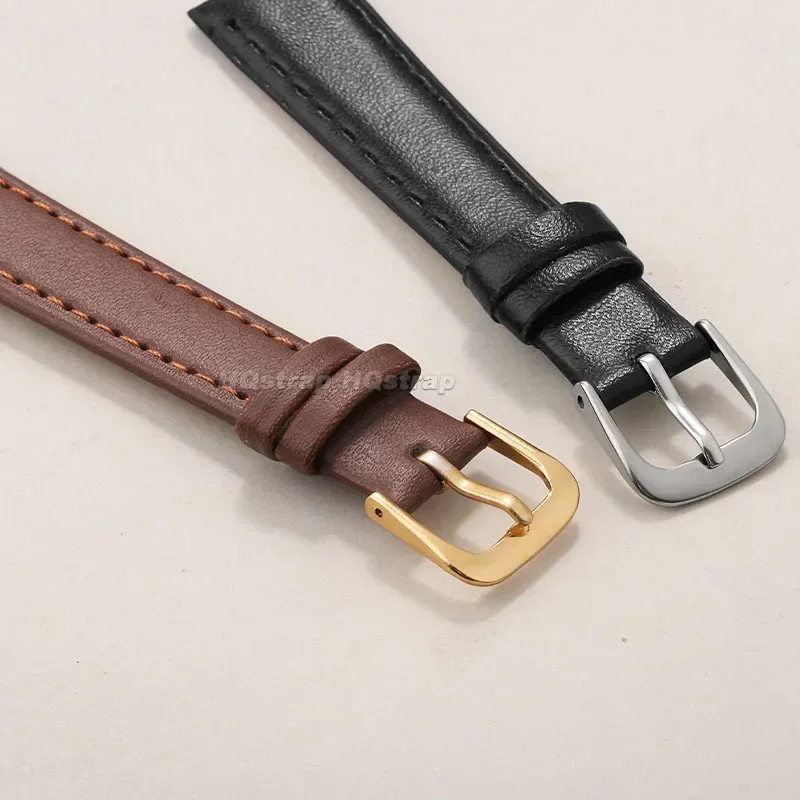 PU Leather Strap 10mm 12mm 14m – Suede Strap Watch recenzja i cena