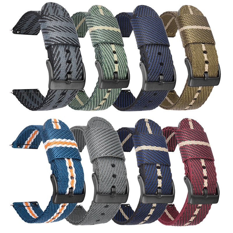 Woven Nylon Strap 18mm 20mm 22 – Nato Strap Nylon recenzja i cena