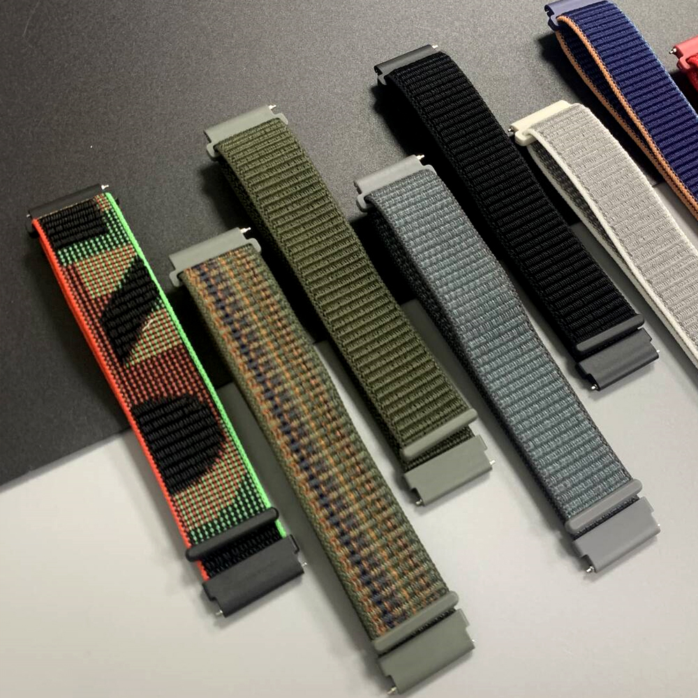 2Pcs 22mm Nylon Sport Strap Fo – Sport Loop Velcro recenzja i cena