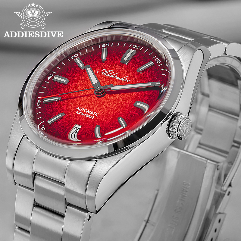 ADDIESDIVE Watch For Gift 39mm – Stainless Bracelet Diver recenzja i cena