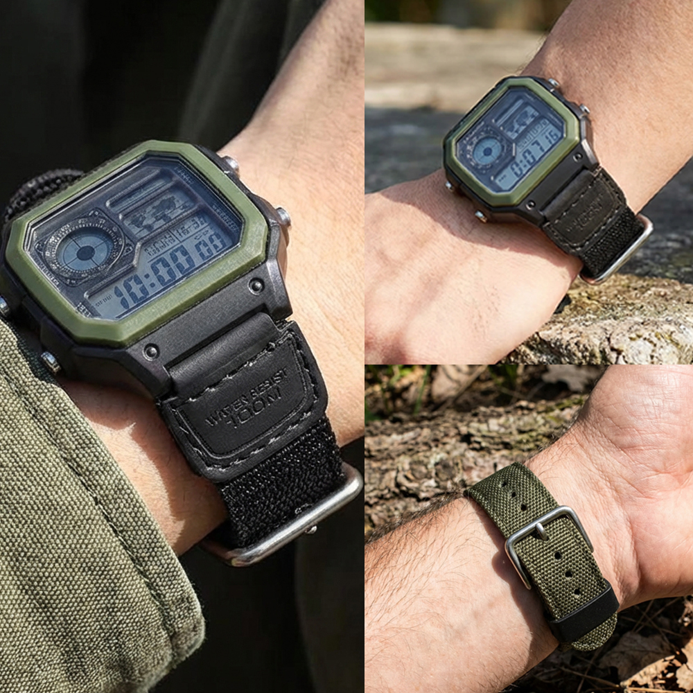 18mm Nylon Strap for Casio AE1 – Canvas Strap Watch recenzja i cena